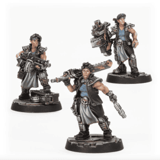 Orlock Champion and Gangers Completed Model Set