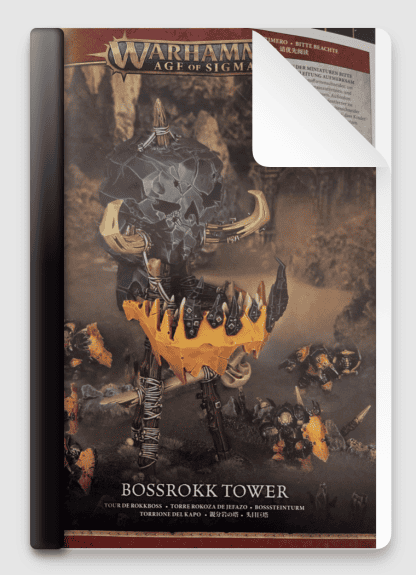Orruk Warclans Bossrokk Tower or Scaregob Totem