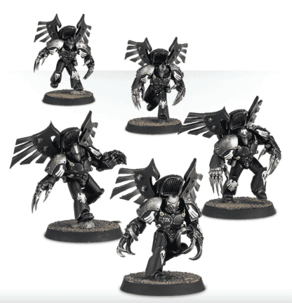 Raven Guard Dark Fury Assault Squad Completed Model Set
