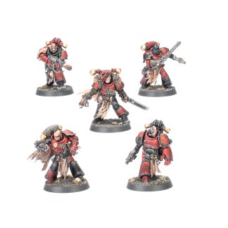Red Corsairs Raiders Completed Model Set