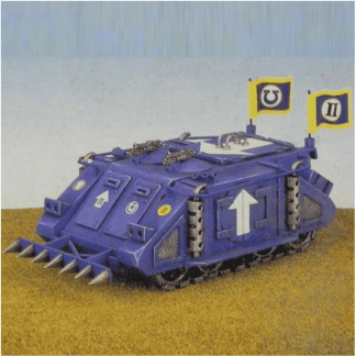 Rhino Armoured Assault Vehicle 1989 Completed Model Set