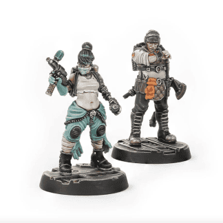 Rogue Doc and Gang Look out Completed Model Set