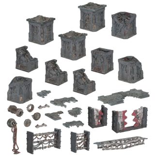 Ruined Zone Mortalis Completed Model Set