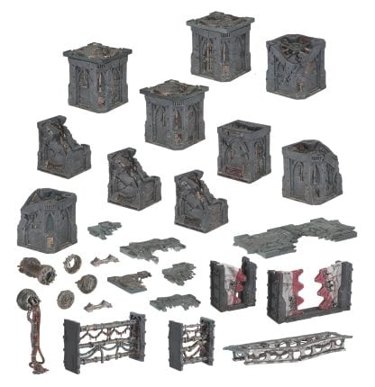 Ruined Zone Mortalis Completed Model Set