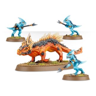 Salamander Hunting Pack Completed Model Set