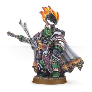 Salamanders Captain Vulkan Hestan Completed Model Set