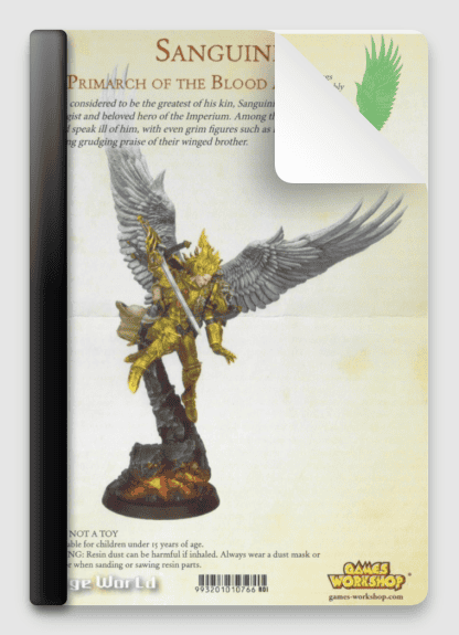 Sanguinius, Primarch of the Blood Angels Legion HQ Compliation