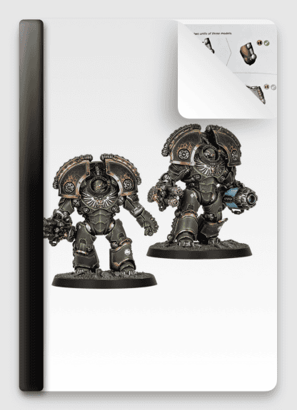 Saturnine Terminators from Warhammer The Horus Heresy Saturnine Box Set