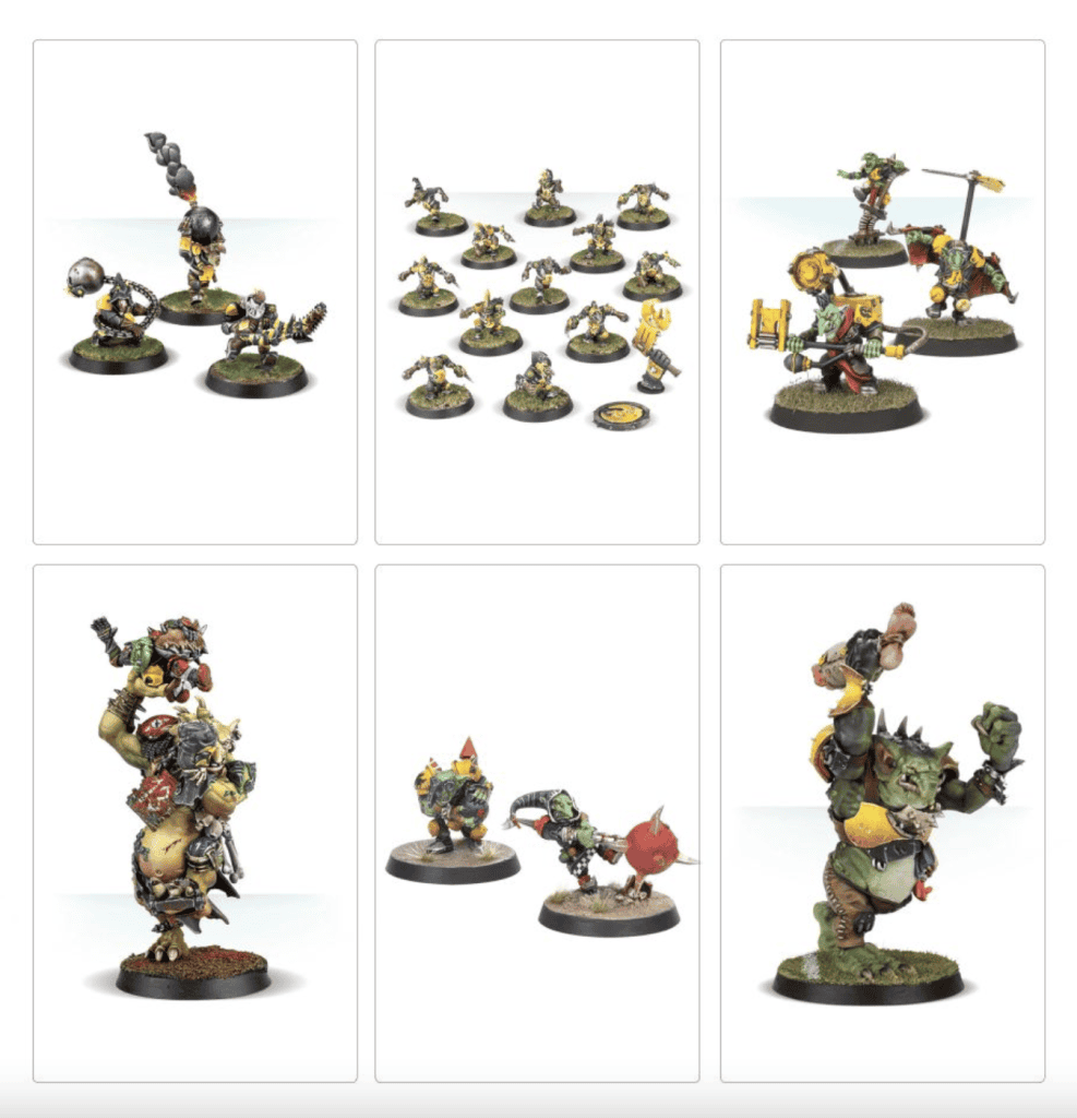 Blood Bowl - Équipe Gobelin Scar Crag Snivellers - Figurines à Peindre, Jeu De Plateau - 13