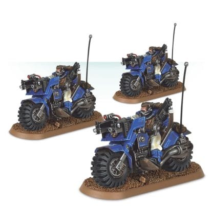 Scout Bike Squad Completed Model Set