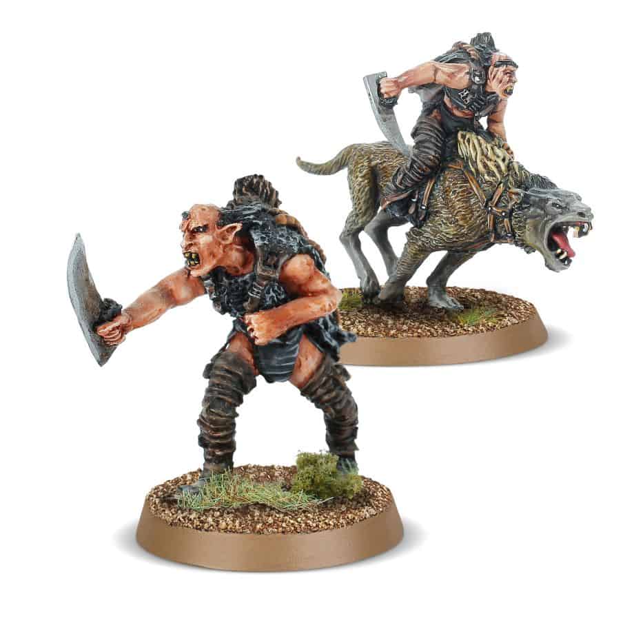 Sharku Warg Rider Captain Completed Model Set