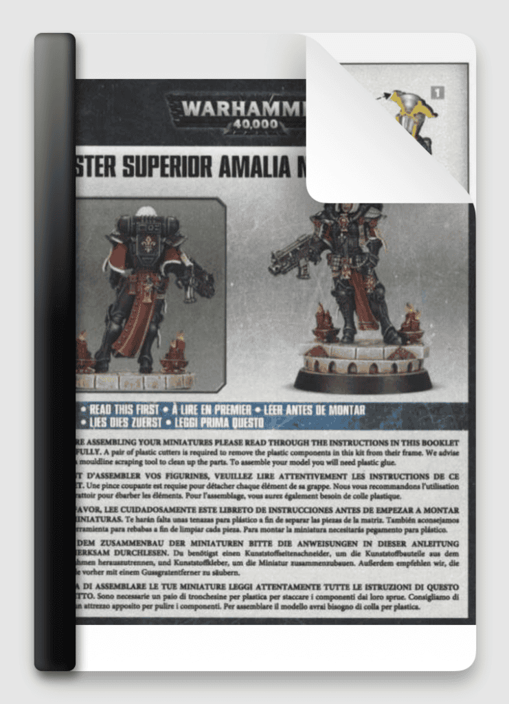 Warhammer 40k - Sister Superior Amalia Novena pour professionnel
