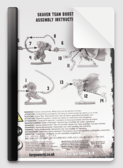 Skaven Bloodbowl Team Booster