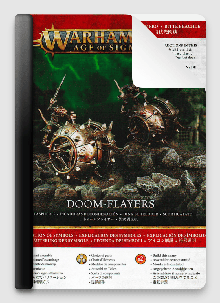 Skaven Doom Flayers Instructions