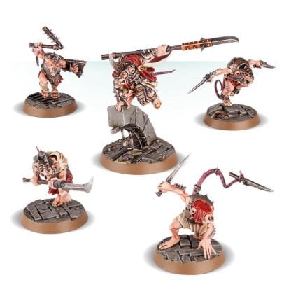 Skaven Verminus Spiteclaws Swarm Completed Model Set
