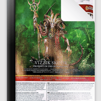 Skaven Vizzik Skour Prophet of the Horned Rat HQ