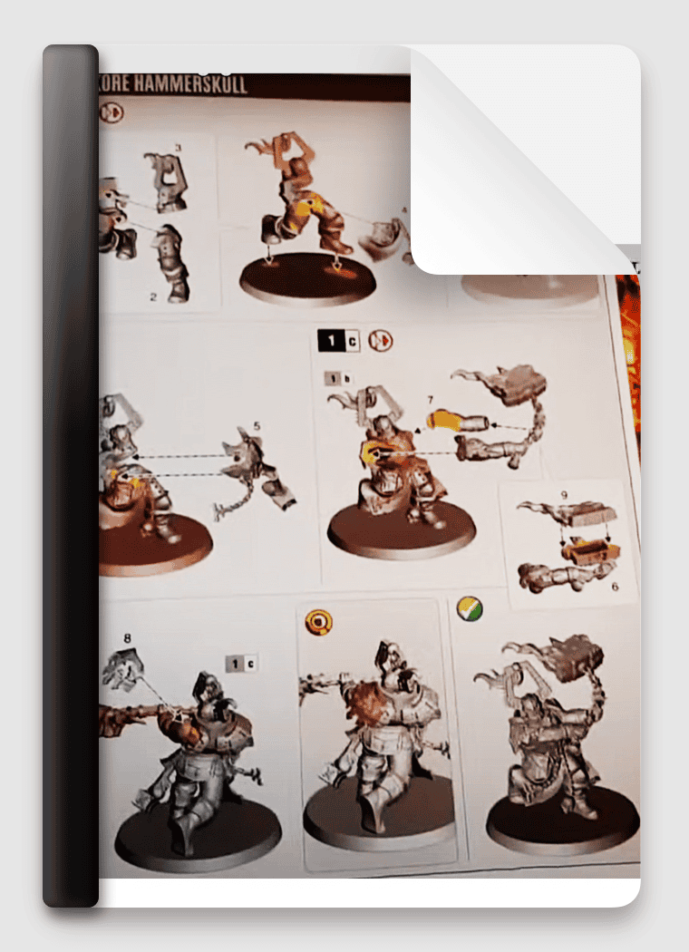 Skullgrinder, Kore Hammerskull from Gorechosen Boxset