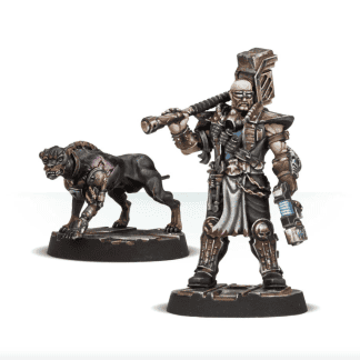 Slate Merdena and Macula, Orlock Hired Gun Completed Model Set