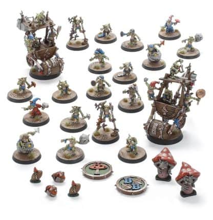 Snotling Blood Bowl Team Crud Creek Nosepickers Completed Model Set