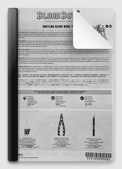 Snotling Blood Bowl Team The Crud Creek Nosepickers Instructions HQ