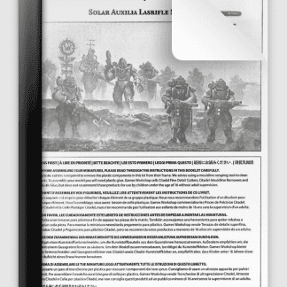 Solar Auxilia Lasrifle Section HQ