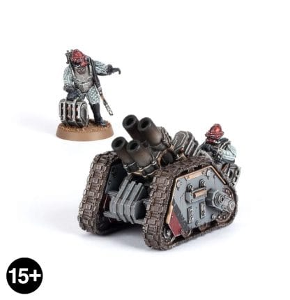 Solar Auxilia Rapier Battery Quad Launcher Completed Model Set