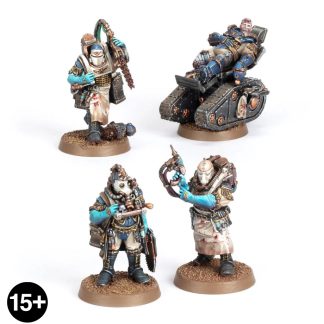 Solar Auxilia Surgeon Primus Aevos Jovan And Medicae Orderlies Completed Model Set