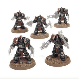 Sons of Horus Justaerin Terminators Completed Model Set