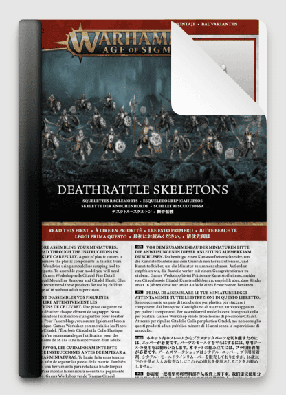 Soulblight Gravelords Deathrattle Skeletons New 2025 Version