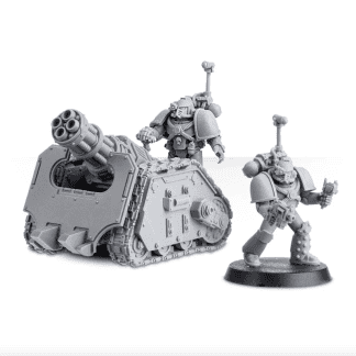 Space Marine Rapier Quad Mortar Completed Model Set