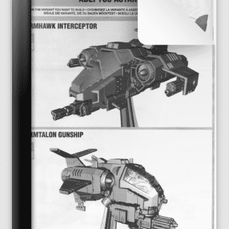 Space Marine Stormhawk Interceptor and Stormtalon Gunship