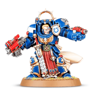 Space Marine Terminator Captain Collectors Edition 2016 Completed Model Set