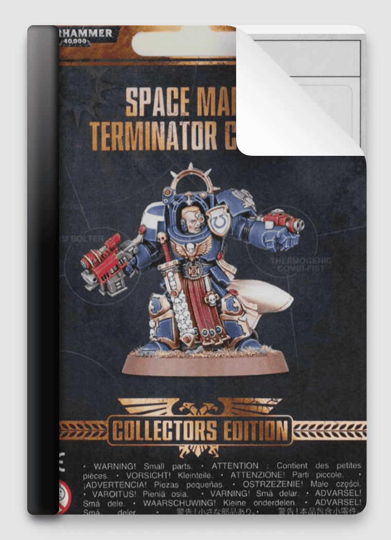 Space Marine Terminator Captain Collectors Edition 2016