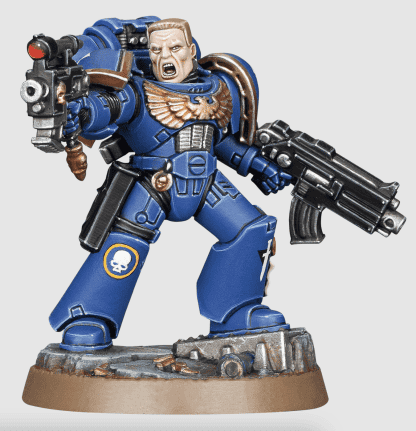 Space Marines Brother Garus Completed Model Set