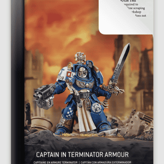 Space Marines Captain In Terminator Armour HQ ALT