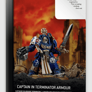 Space Marines Captain in Terminator Armor New 2025