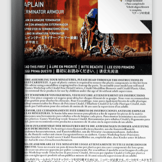 Space Marines Chaplain in Terminator Armor 2025 HQ