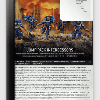 Space Marines Jump Pack Intercessors HQ