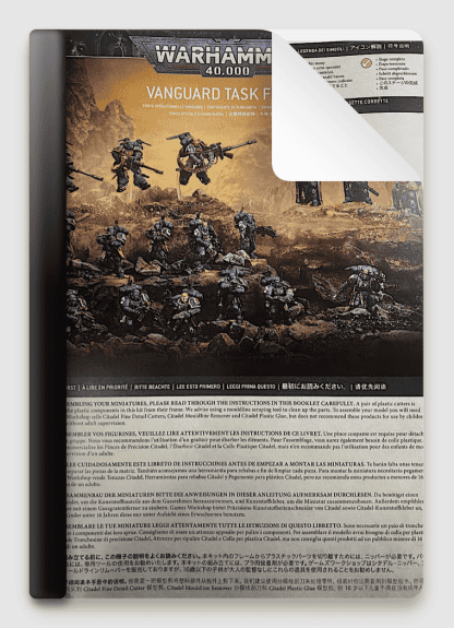 Space Marines Vanguard Task Force Instructions Free Download - Build ...
