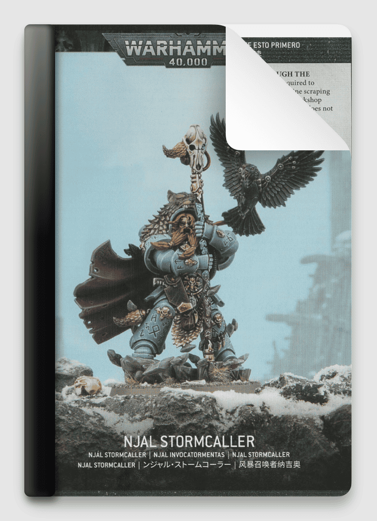 Space Wolves Njal Stormcaller 2025