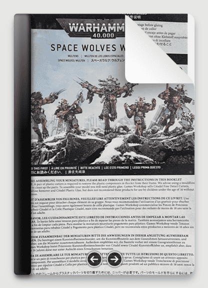 Space Wolves Wulfen Instructions HQ