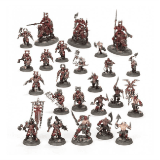 Spearhead Blades of Khorne Bloodbound Gore Pilgrims Completed Model Set