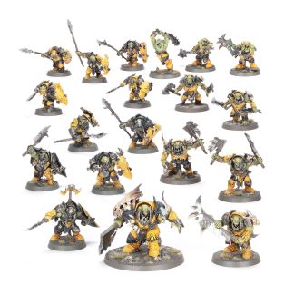 Spearhead Orruk Warclans Ironjawz Bigmob Completed Model Set