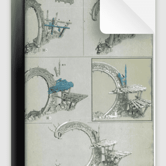 Starfire Pylon from Warcry Ravaged Lands Scales of Talaxis