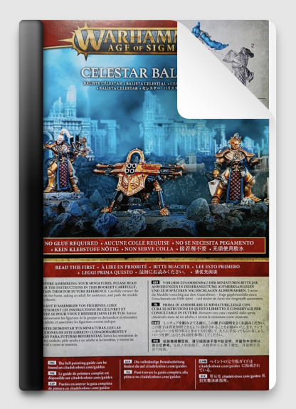 Stormcast Eternals Celestar Ballista ETB HQ Instructions