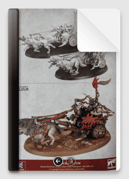 Sunsteala Wheelas from Gloomspite Gitz Gitmob Army Set