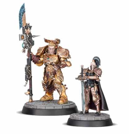 Talons of the Emperor Valerian and Aleya Completed Model Set