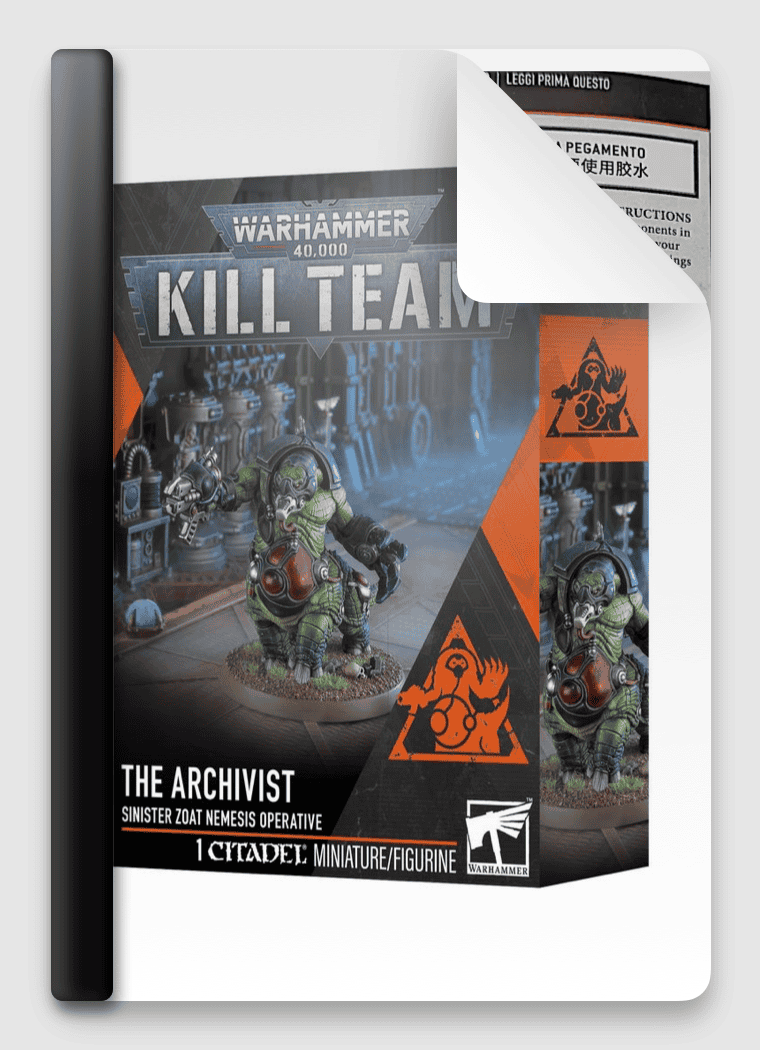 The Archivist Kill Team Nemesis Operative