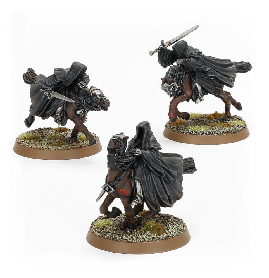 The Black Riders Completed Model Set