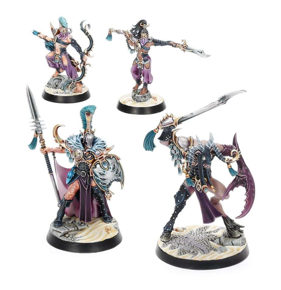 The Dread Pageant Completed Model Set